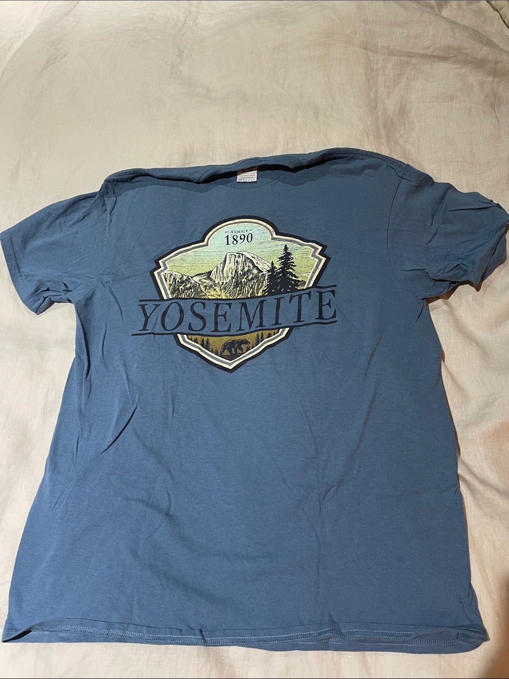 Yosemite Graphic Short Sleeve Tee - Blue